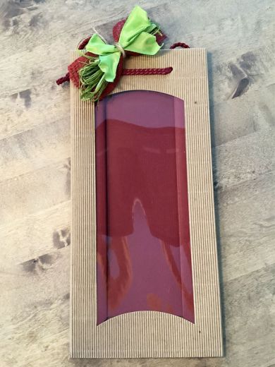 Geschenkverpackung 2er Tragetasche natur 