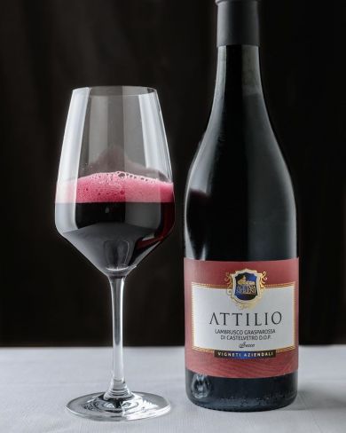 Acetaia Sereni - ATTILIO - Rotwein Lambrusco 750 ml 