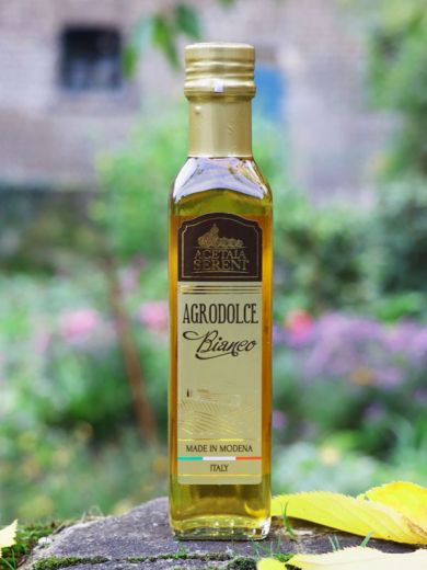 Aceto Balsamico ”Bianco" - Condimento Alimentare Agrodolce - 250ml 