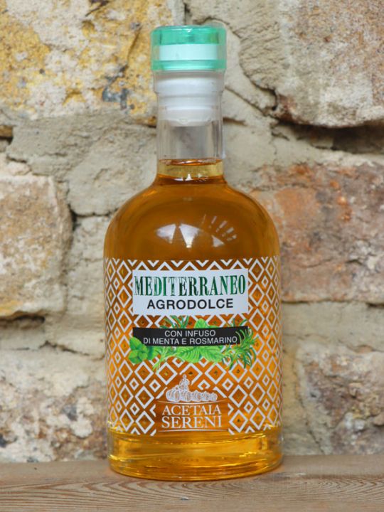 Aceto Balsamico ”Mediterraneo" - Condimento Alimentare Agrodolce - 250ml 