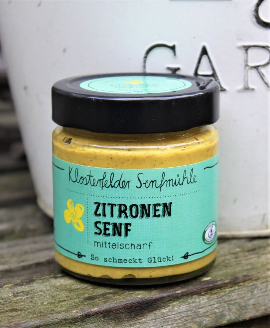 Zitrone Senf - mittelscharf - 190 ml 